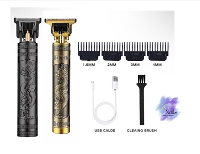 Profesional Maquina De Cortar Cabello   Recortadora Pelo Corte Barba NEW .
