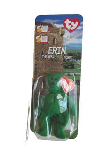 New TY Teenie Original Beanie - ERIN The Bear - Ronald McDonald - Rare