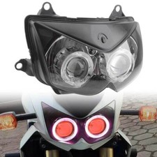 Assembly Headlight Red Devil White Angel Eye For Kawasaki Z1000 Z750 Ninja 250r