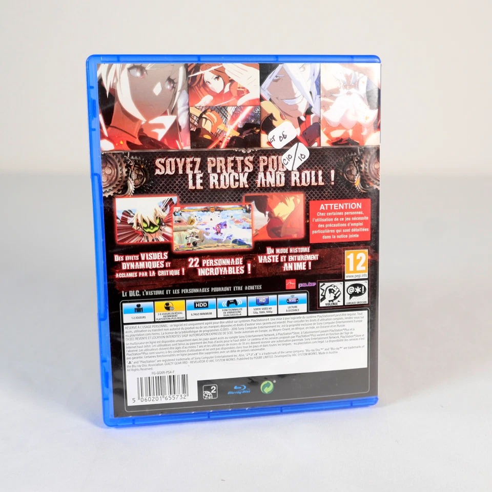 guilty gear Xrd revelator playstation 4 ps4, photo 3 sur 5