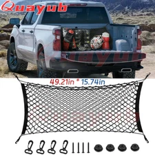 Rear Trunk Envelope Style Mesh Cargo Net for Jeep Gladiator Wrangler 2020-2023