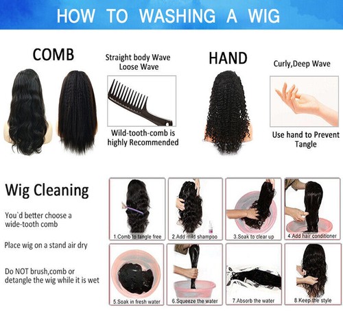 Beauty Long Deep Wave Purple Curly Wigs Lace Front Synthetic Heat Safe Wig Soft - Picture 9 of 10