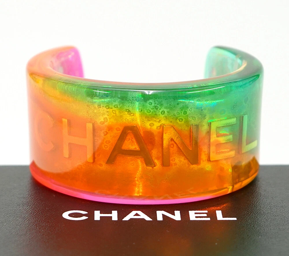 Chanel on sale lucite bracelet