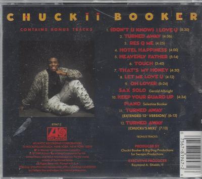 Chuckii by Chuckii Booker (CD, May-1989, Atlantic (Label)) for