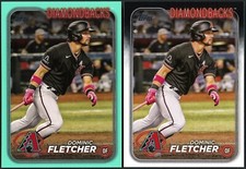 2024 Topps Series 2 Dominic Fletcher #623 Aqua & Base - Arizona Diamondbacks