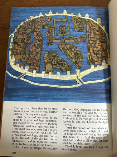 The Children's Bible 1965 By Golden Press Vintage Illustrated Hardcover - Picture 13 of 18