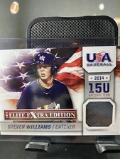2014 Panini Elite Extra Edition - USA Baseball 15U Jerseys #4 Steven Williams