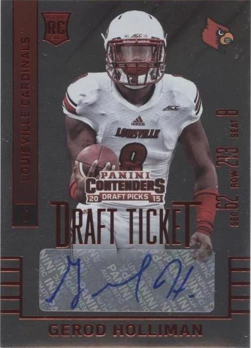 College Draft Ticket Red Foil