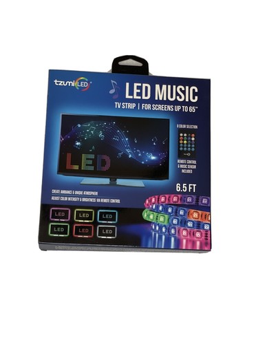 TV LED Strip Lights Music Sensor For 