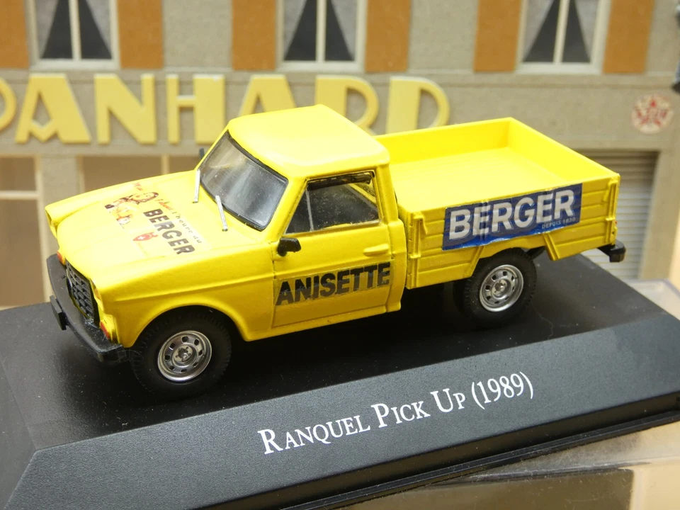RANQUEL PICK UP 1989 1/43 Transformation PUB BERGER Boite TBE Modèle Unique - Photo 3/4