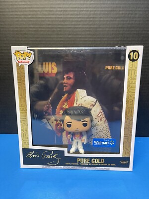Funko Pop! Albums: Pure Gold Elvis Presley Figure #10 IN HAND