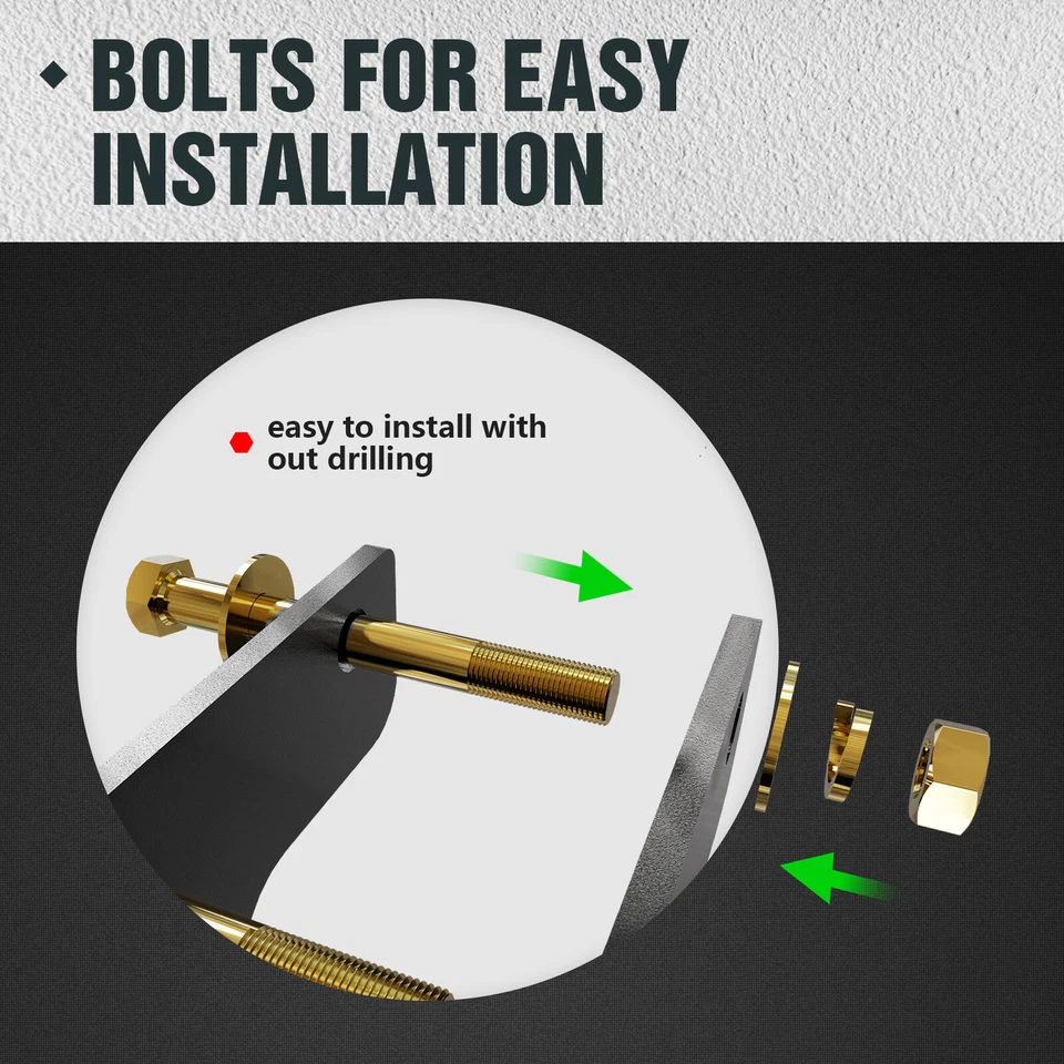 Tow Hitch Trailer Kit w/ 4-Pin Wiring Harness for 2007-2018 Jeep Wrangler JK JKU - Image 4 of 4