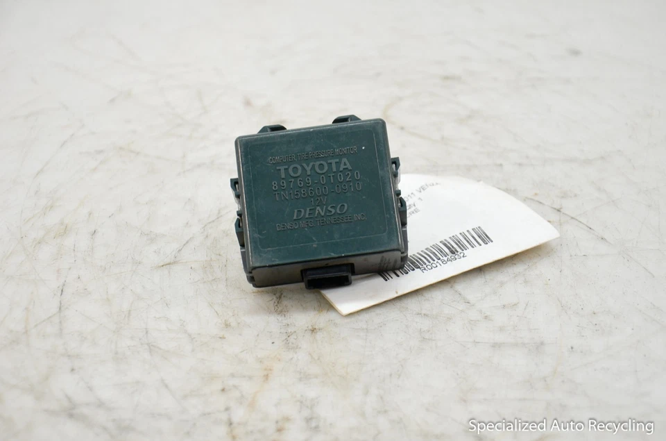 Toyota Venza 2011 TPMS módulo de control #89769-0T020 Foto 2 de 4