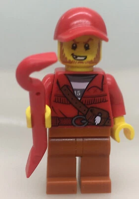 LEGO ®-Minifigur Town City Mountain Police Bandit Set 60170 - cty831 cty0831 - Bild 1 von 4