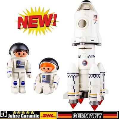 5-in-1 Space Shuttle Rakete Spielzeug Für Kinder ab 3+ Jahre Mit Lichtern &Musik