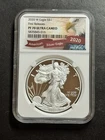 2020 W American Silver Eagle Proof NGC PF70 Ultra Cameo Early Releases (1412)