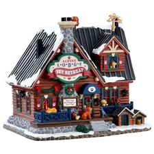 Lemax Christmas Village Alpine Lodge Pet Retreat Michael's Exclusive # 75255