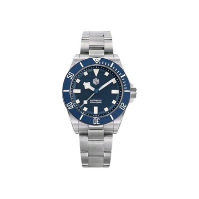 Watchdives x San Martin NH35 Titanium 39mm Dive Watch SN0121T-GA BLUE