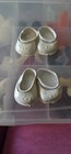 Mary Jane Shoes 2 Pr White Doll Shoes  — photo 1