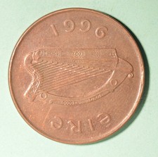 1996 Ireland 2 Pence - Inv# Z-452