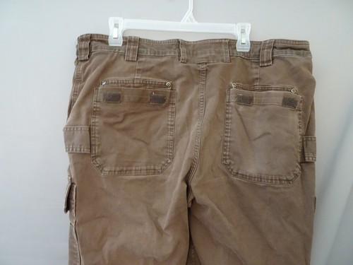 Pantalones Duluth Para Hombres 40x28 Flex Manguera contra Incendios Carga Envejecido Gorpcore Trabajo - Imagen 15 de 17