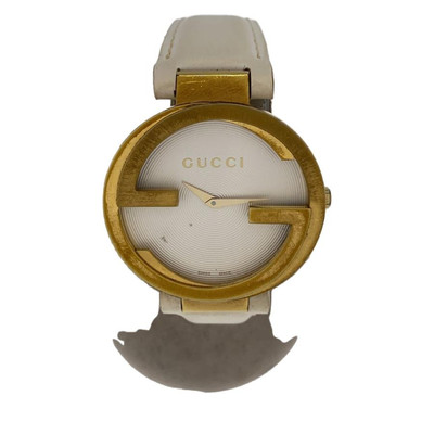 GUCCI 133.3 Cream Case Size 4.3 ×3.8cm Used Watch #2004 | eBay