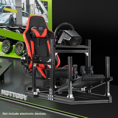 Hottoby 4080mm aluminum Racing Sim Cockpit Fit Logitech G920 Thrustmaster T128