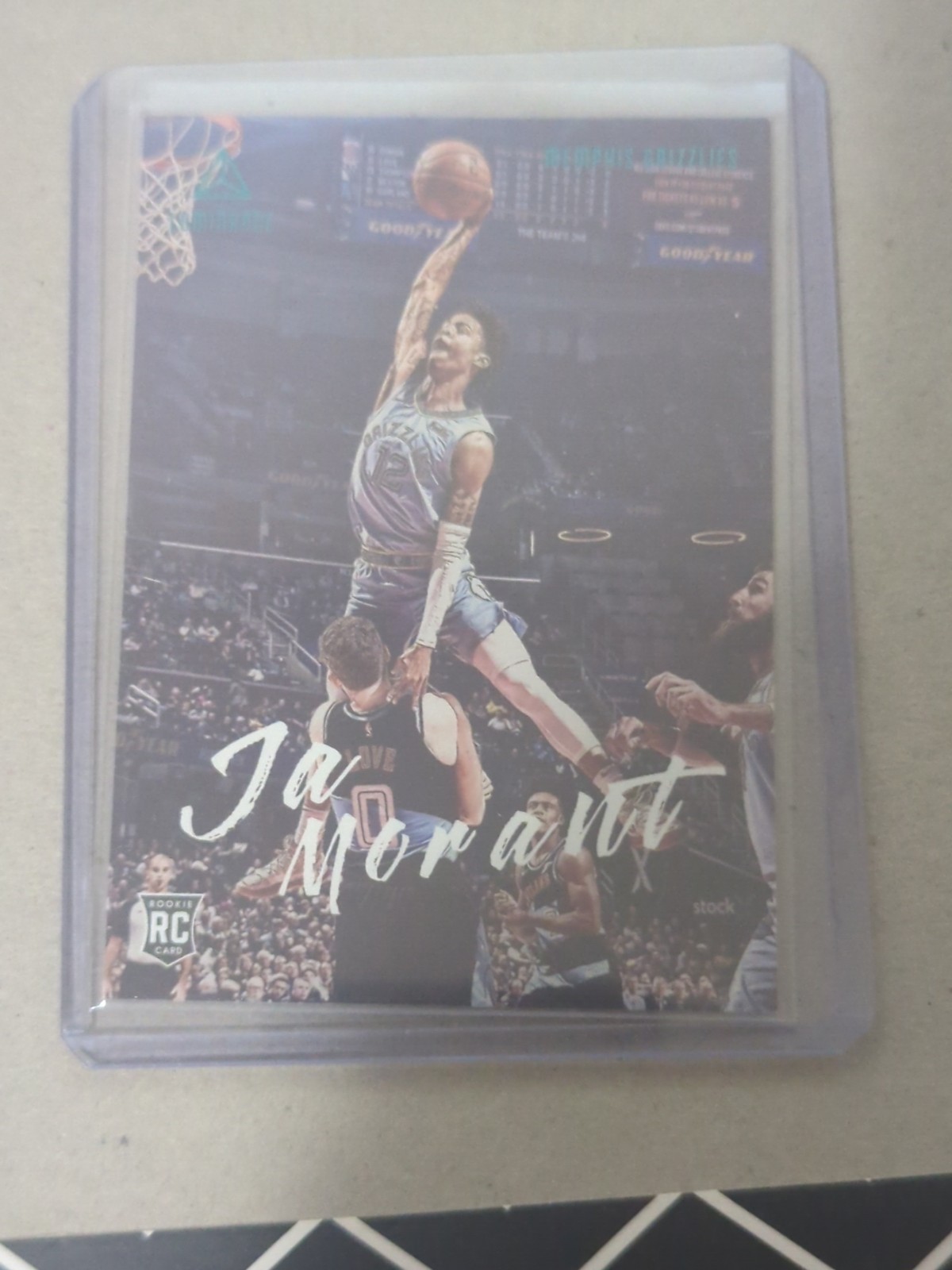 2019-20 Chronicles Luminance Ja Morant Teal Rookie RC #165 Grizzlies