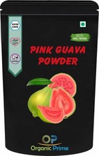 Organic Prime Pink Guava Fruit powder | No Added Sugars and Preservatives