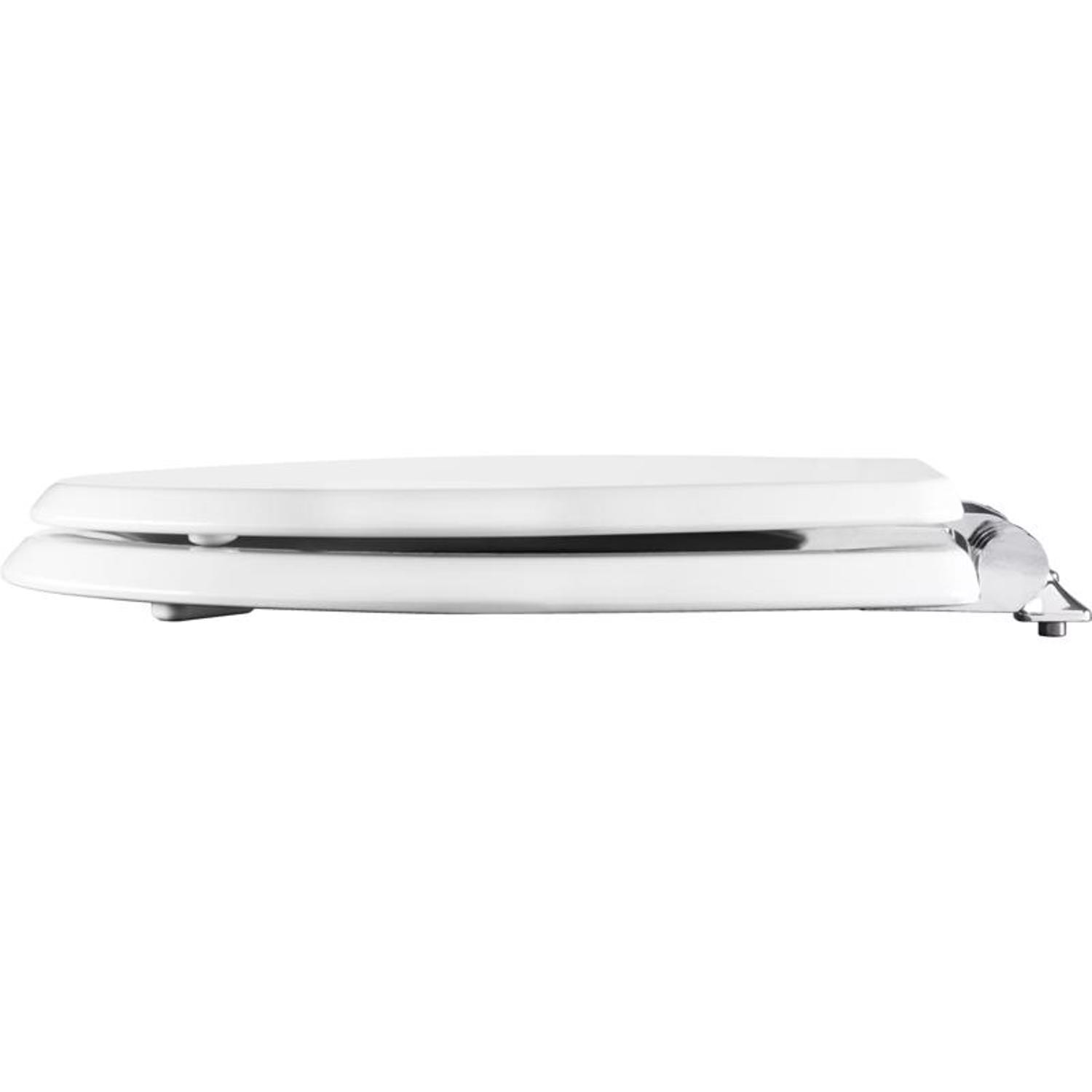 Mayfair 26CHSL-000 White Gloss Slow Close Round Molded Wood 