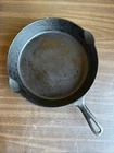 Vintage GRISWOLD NO 9 Cast Iron 11 1/4" Skillet SMALL BLOCK LOGO 2 Spout