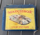 Vintage 1968 Matchbox Lesney Official Collector’s Carry Case 48 Car Diecast Lot