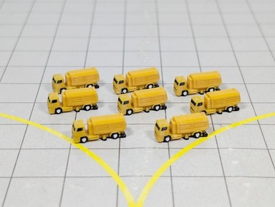 Flughafenkehrmaschine GSE Trucks (x8) Flughafenfahrzeuge Maßstab 1:500 Diorama Landschaft