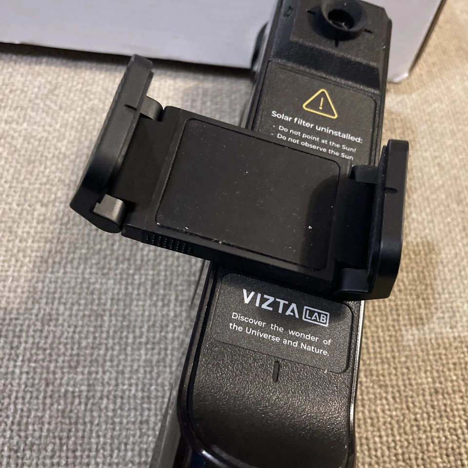VIZTA Telescope for smartphone use with ai app very little use vgc with box etc - Image 4 of 4