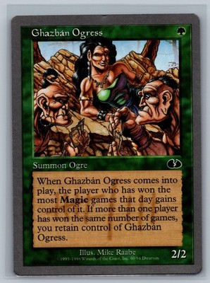 Magic The Gathering Unglued Ghazban Ogress #60/94 MTG TCG CCG | eBay
