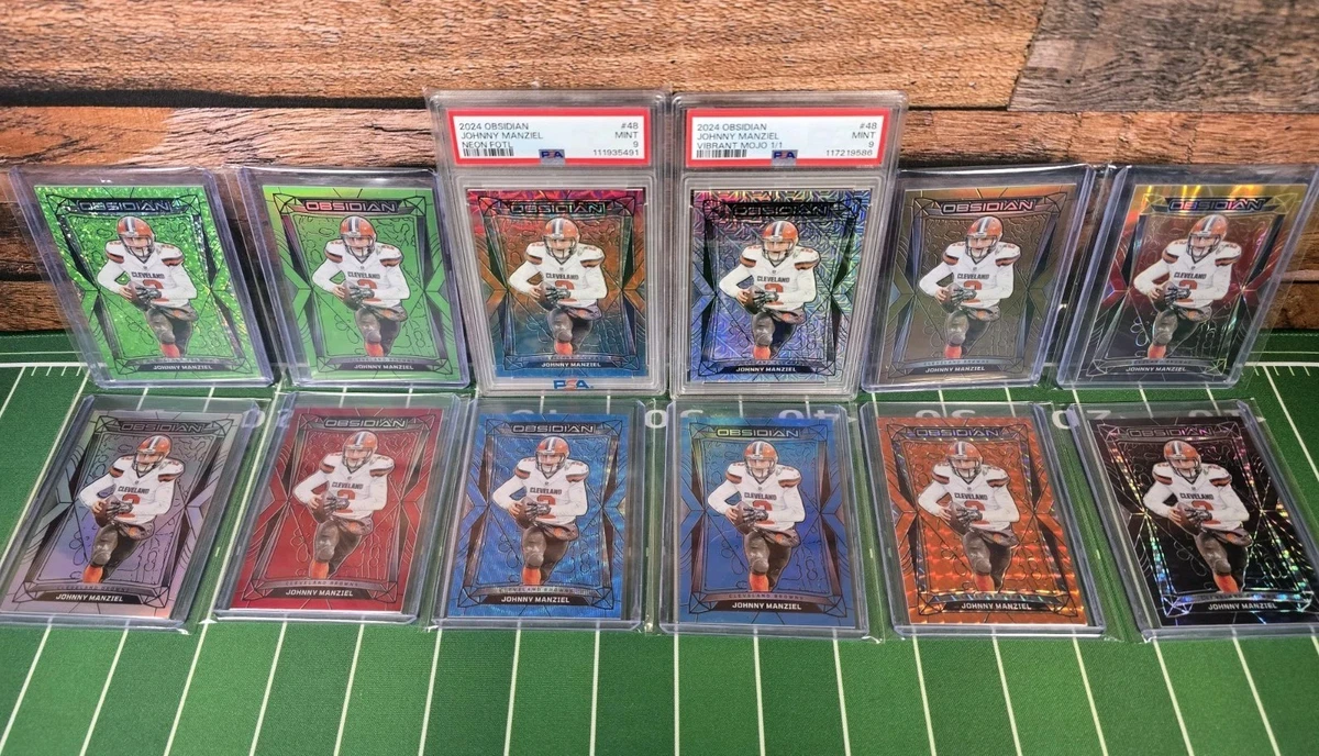 Johnny Manziel Football Cleveland Browns Sports Trading Cards for