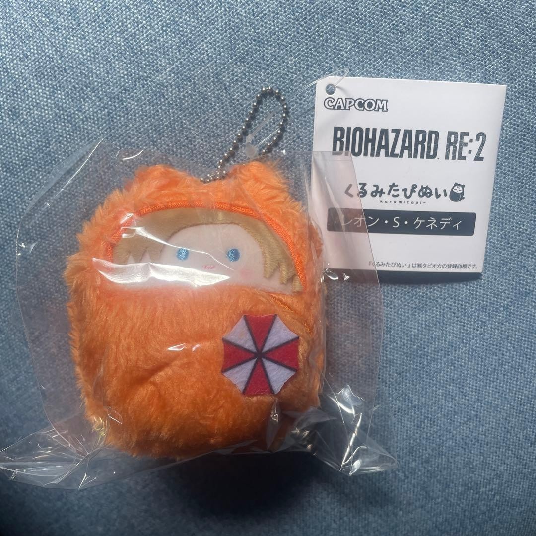 BIOHAZARD RE:2 Leon S Kennedy Walnut Tapi Nui Plush Toy NEW W/Tag
