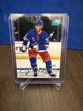 2025-26 UPPER DECK YOUNG GUNS DELUXE MATTHEW ROBERTSON NEW YORK RANGERS 7/250