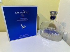 Grey Goose VX Bottle & Box EMPTY NO LIQUOR French Vodka Memorabilia RARE Used
