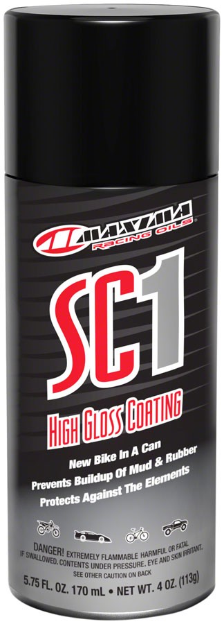 Аэрозоль Maxima Racing Oils SC1 Clear Coat, 4 жидких унции