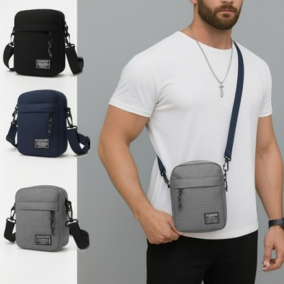 Herren Umhängetasche Flugumhänger Schultertasche Handtasche Hüfttasche Cross Bag