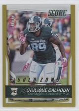 2016 Score Rookies Jumbo Gold Zone 39/99 Shilique Calhoun #401 0m9o