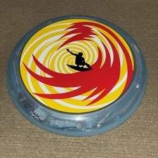 LED Flying Disc. Red Blue Green Blinking. 9  X 1  . Free Shipping 