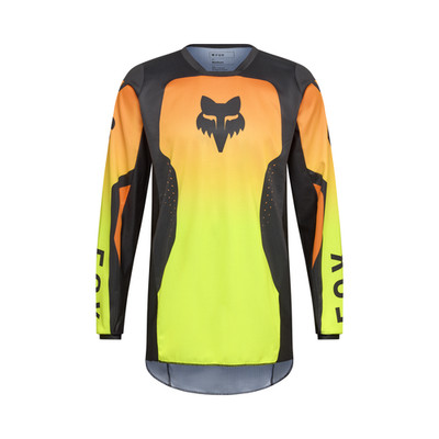 Fox Racing 180 Shield Moto Jersey Fluorescent Yellow Large
