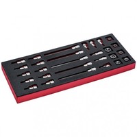Bahco Fit&Go 1/3 Einlage Mit 3/8'-EinsäTzen - 28-Tlg.