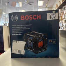Bosch 18V Bluetooth AM/FM Jobsite Radio, GPB18V-5CN