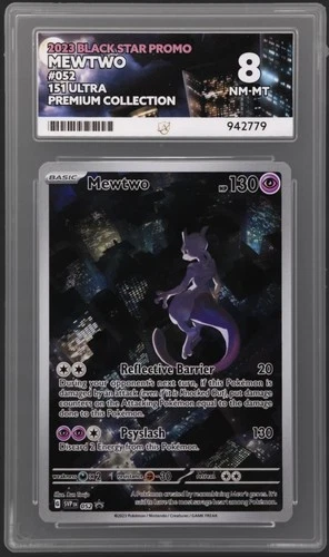 Pokémon TCG 151 Mewtwo SVP052 Black Star Promo ACE 8 Near Mint