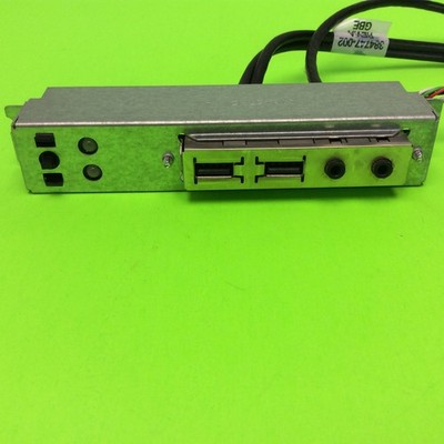HP Compaq DC5100 PC C13457 USB Audio Front I/O Panel Port 384747-002 384746-003