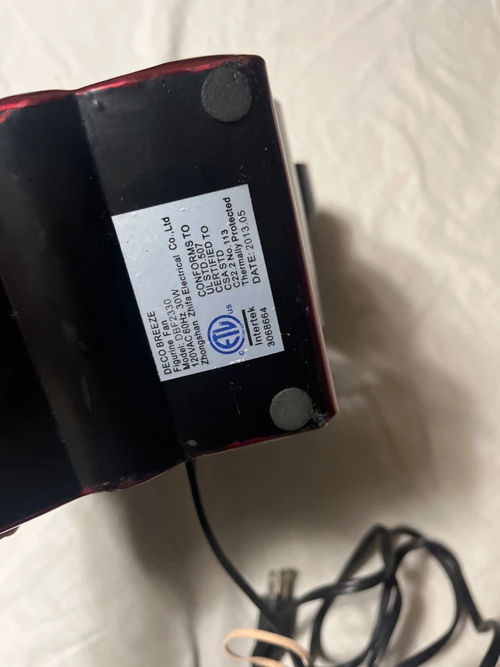 Disney Mickey Mouse Electric Figurine Fan by Deco Breeze - Model DBF2330 - Image 2 of 3