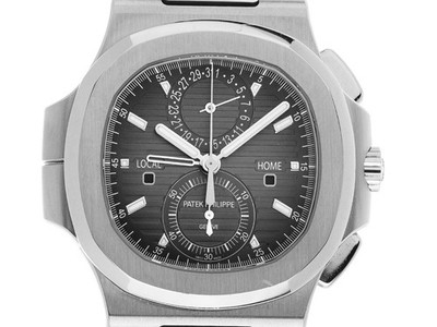 Patek Philippe Nautilus Travel Time Ref.5990/1A-001 2017 Full Set Original un...